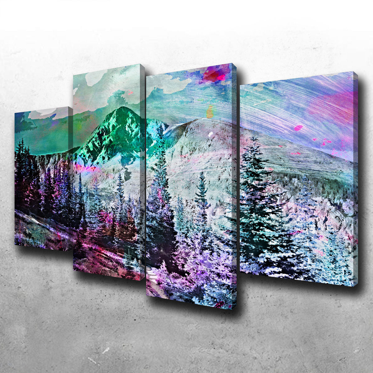 Stunning Abstract Holy Cross Wall Art for Home Decor