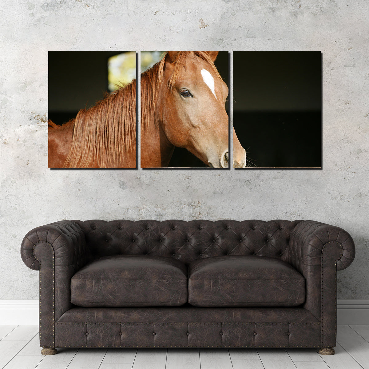 Stunning Chestnut Horse Wall Art for Home Decor