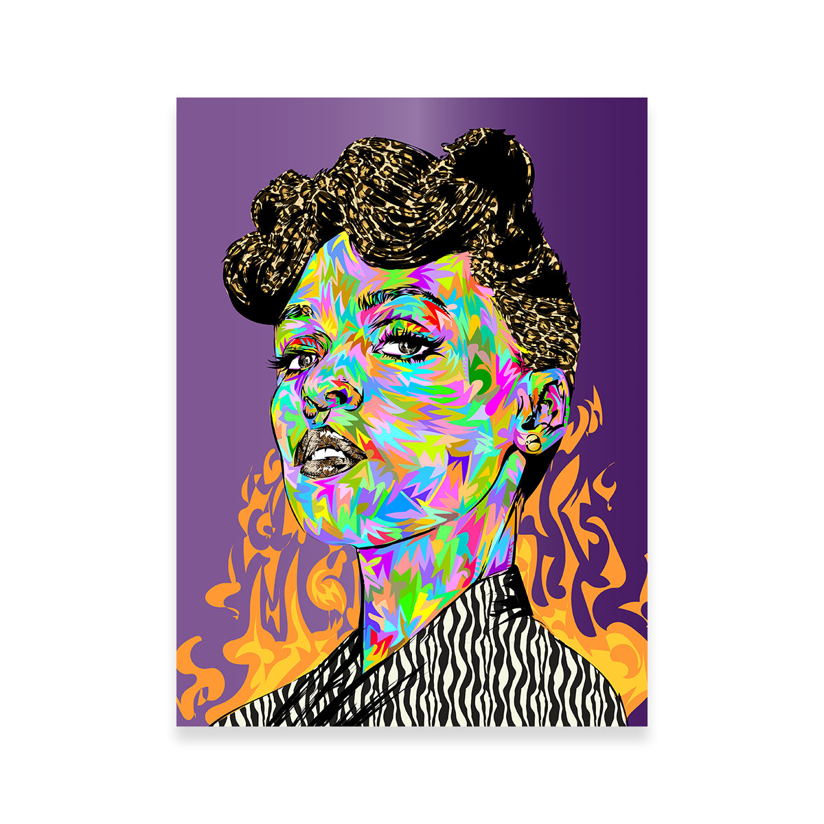 Stunning Janelle Monae Wall Art for Your Decor