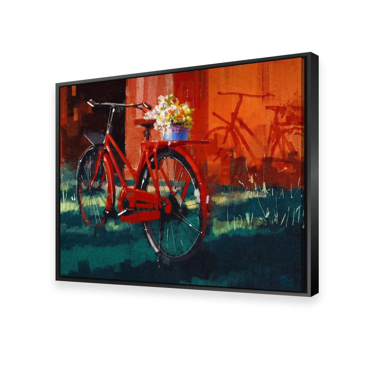 Exquisite Vintage Bicycle Wall Art Painting