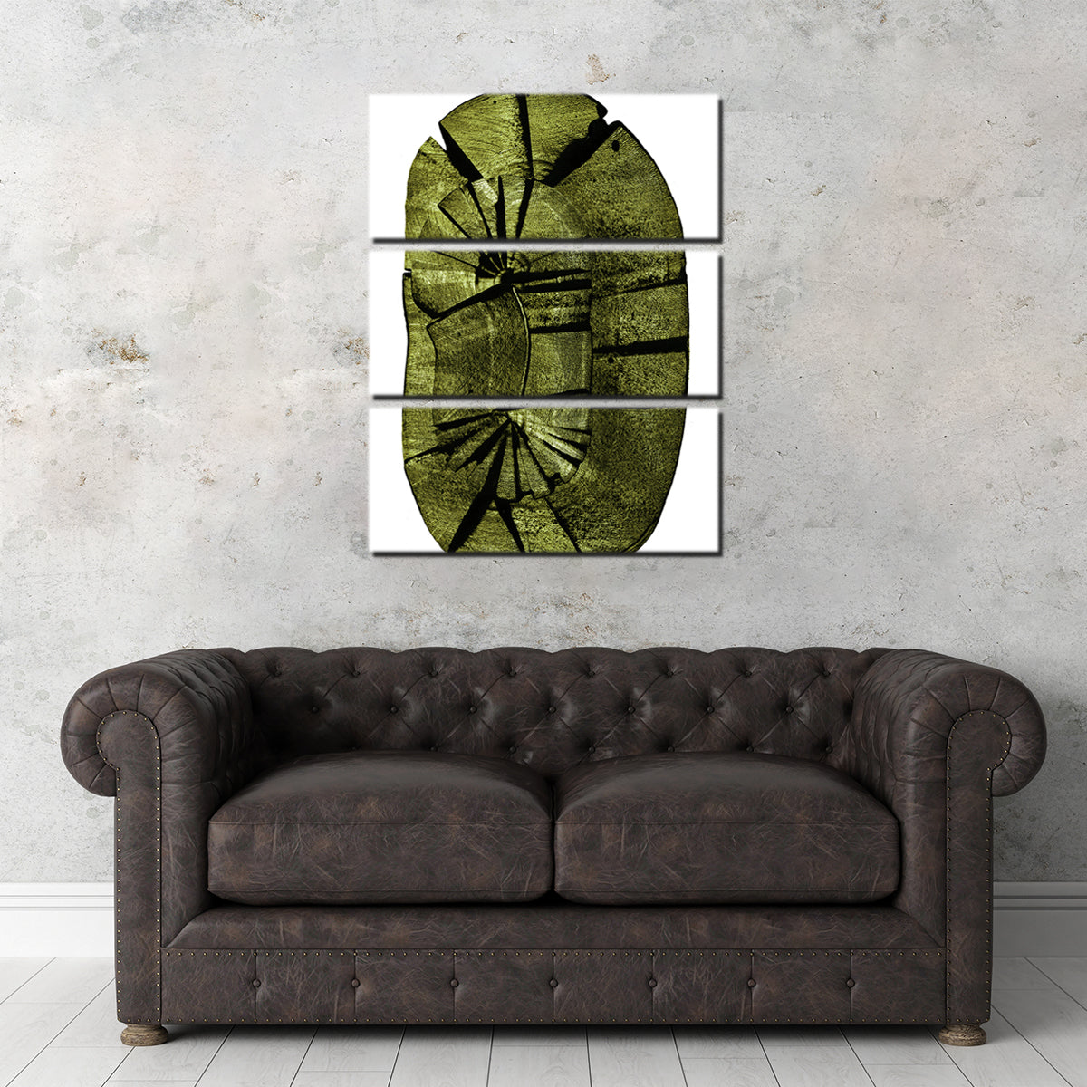 Exquisite Oval Stump Wall Art by Evgeny Vetrov