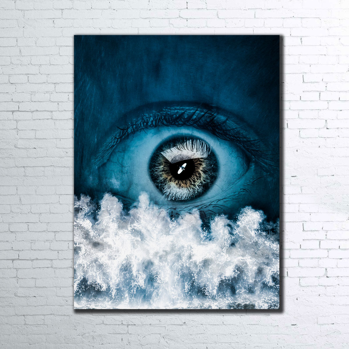 Stunning Blue Eye Wall Art for a Captivating Decor