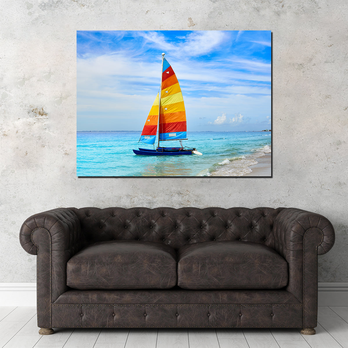 Stunning Fort Myers Beach Sailboat Wall Art for Your Home Decor