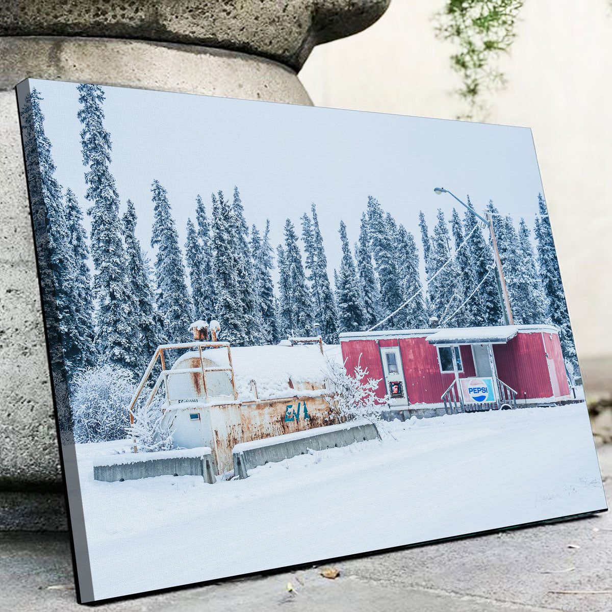 Stunning Roadside Attraction Wall Art by Mike Cotton