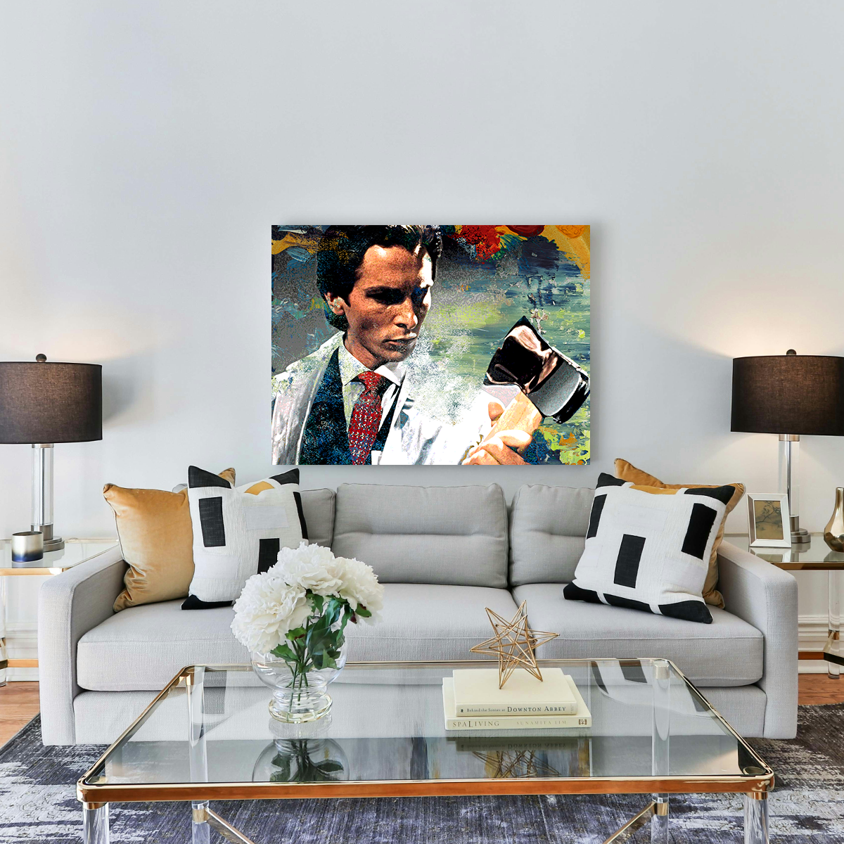 Stylish Raincoat & Axe Wall Art for Your Home Decor