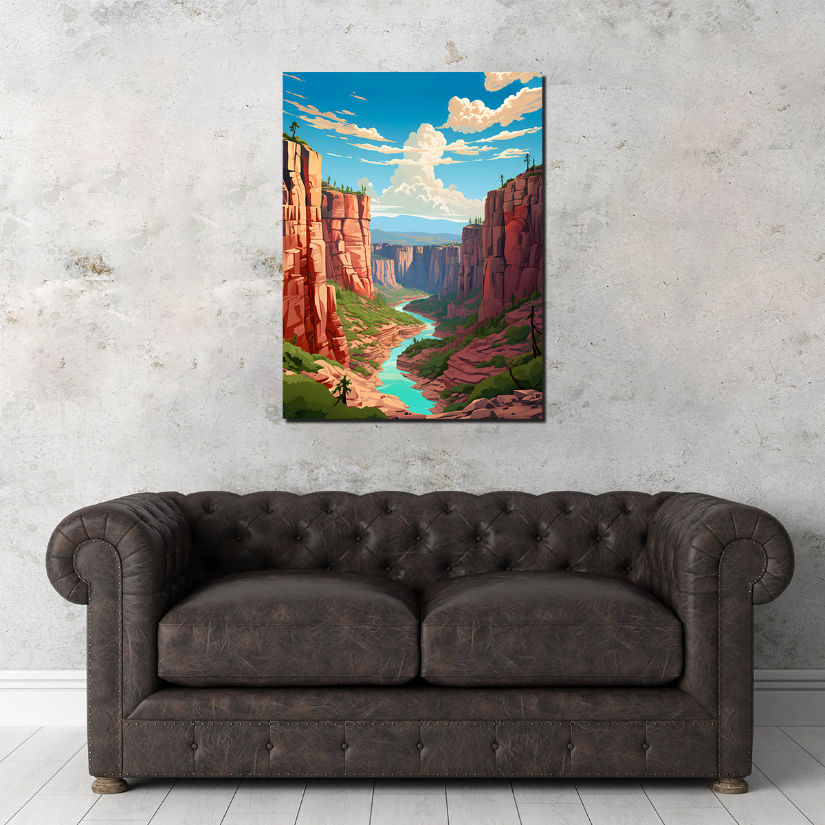 Stunning Grand Canyon - Arizona Wall Art by Valth Graphics