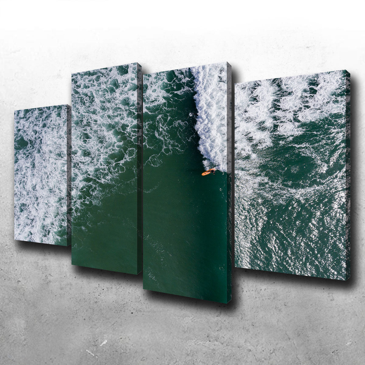 Ride The Wave Wall Art - Stunning Sustainable Canvas Print