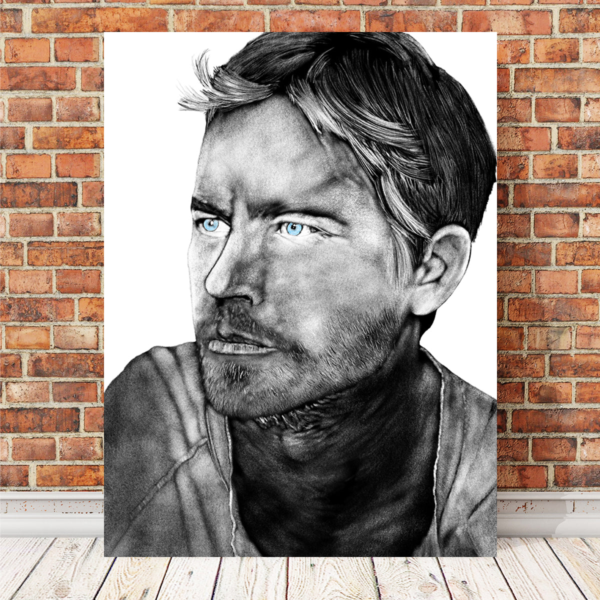 Stunning Paul Walker Wall Art by JPS Darko Art