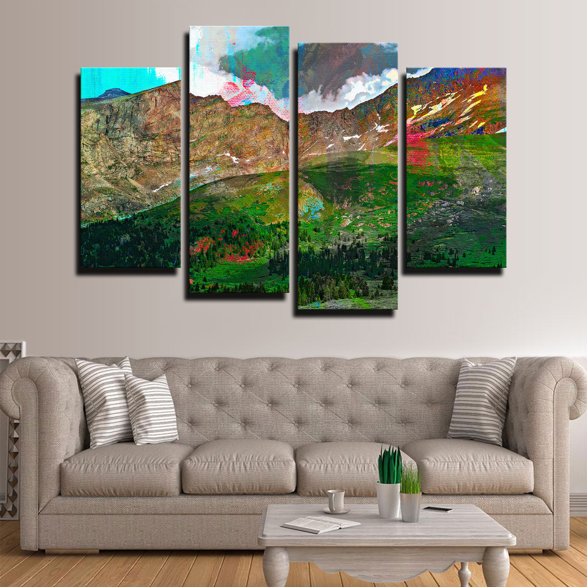 Exquisite Abstract Bierstadt Wall Art for Stunning Decor