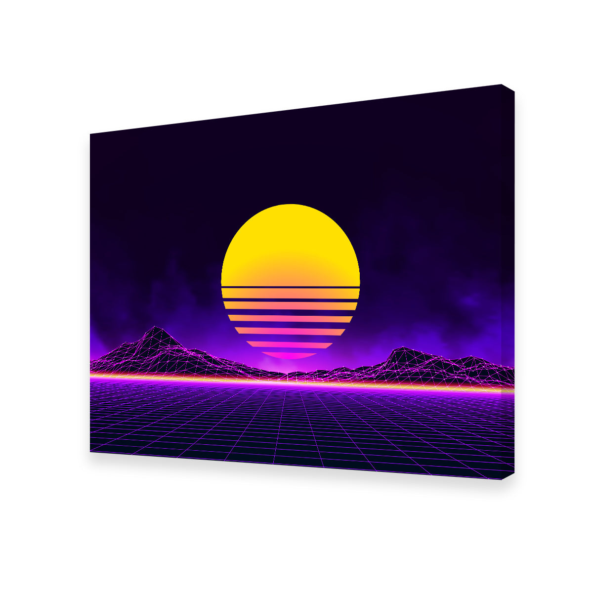 Stunning Retro Landscape Wall Art