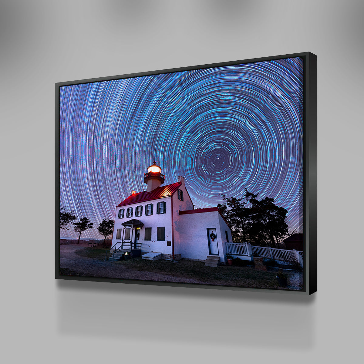 East Point Lighthouse - Stunning Winter Spinnies Wall Art by Shaun Mayer