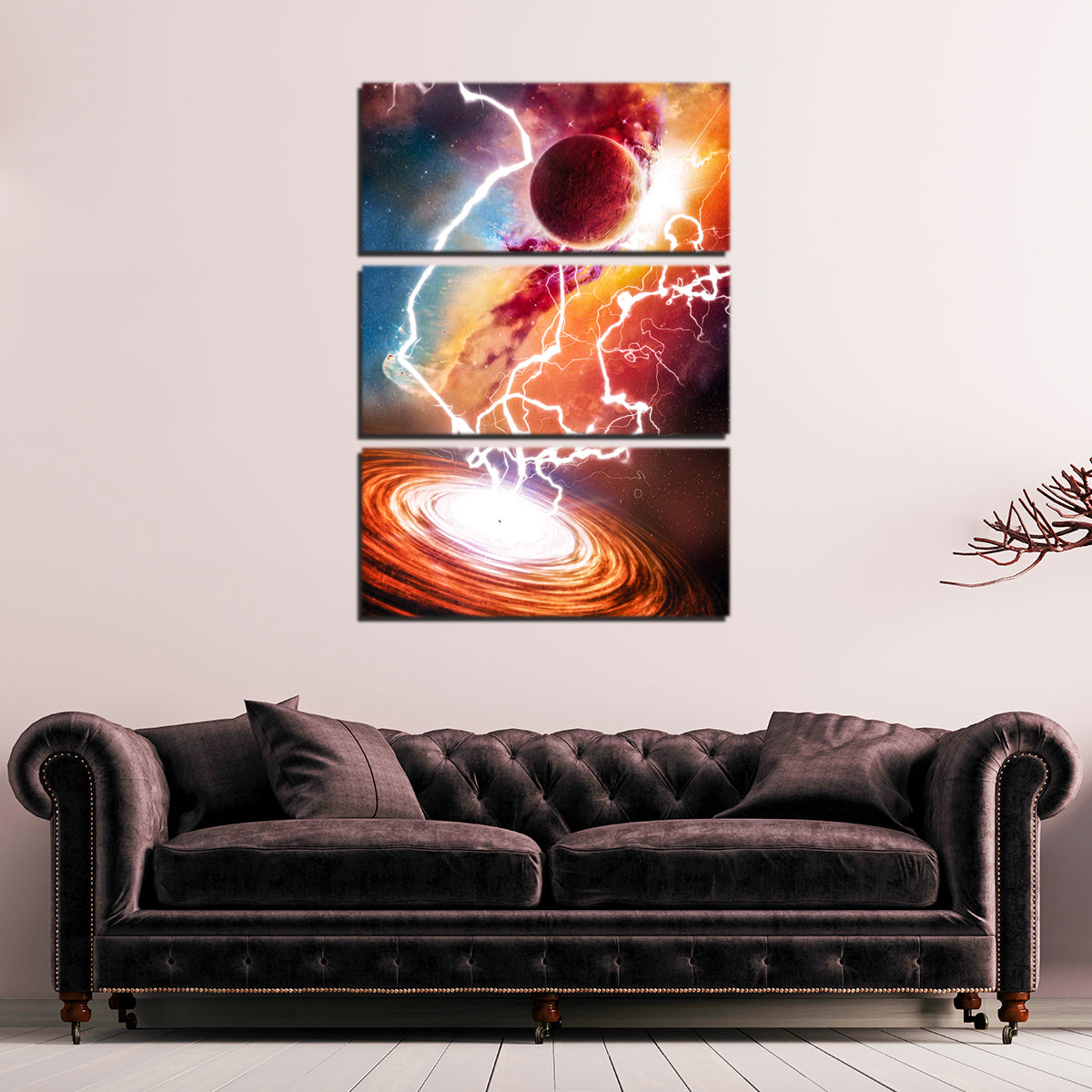Stunning Spacescape 13 Wall Art by George Sorin