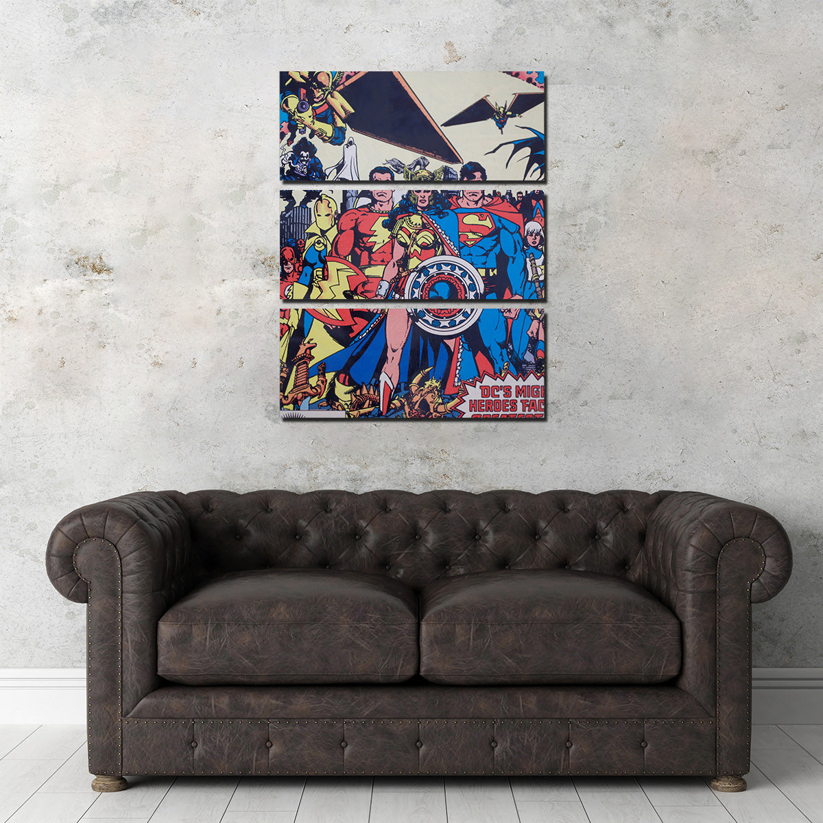 Stunning DC Superhero Comic Wall Art for Your Home Decor