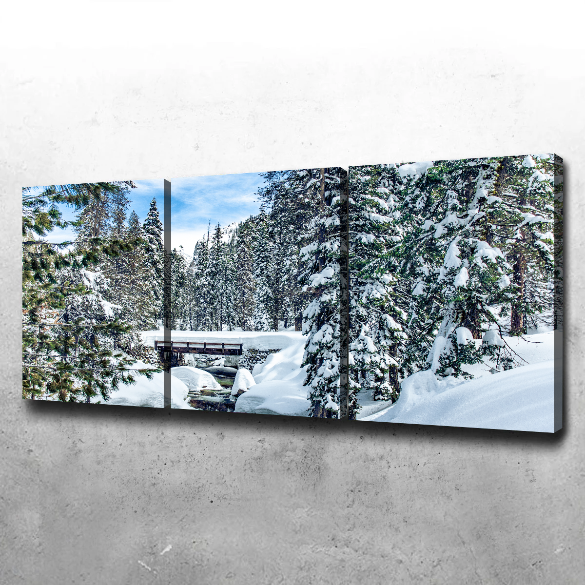 Exquisite Lodgepool Bridge Wall Art by Kyle Sherry