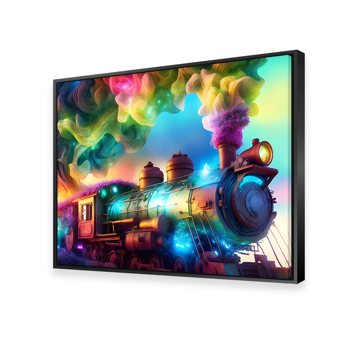 Exquisite Rainbow Railways Art Prints