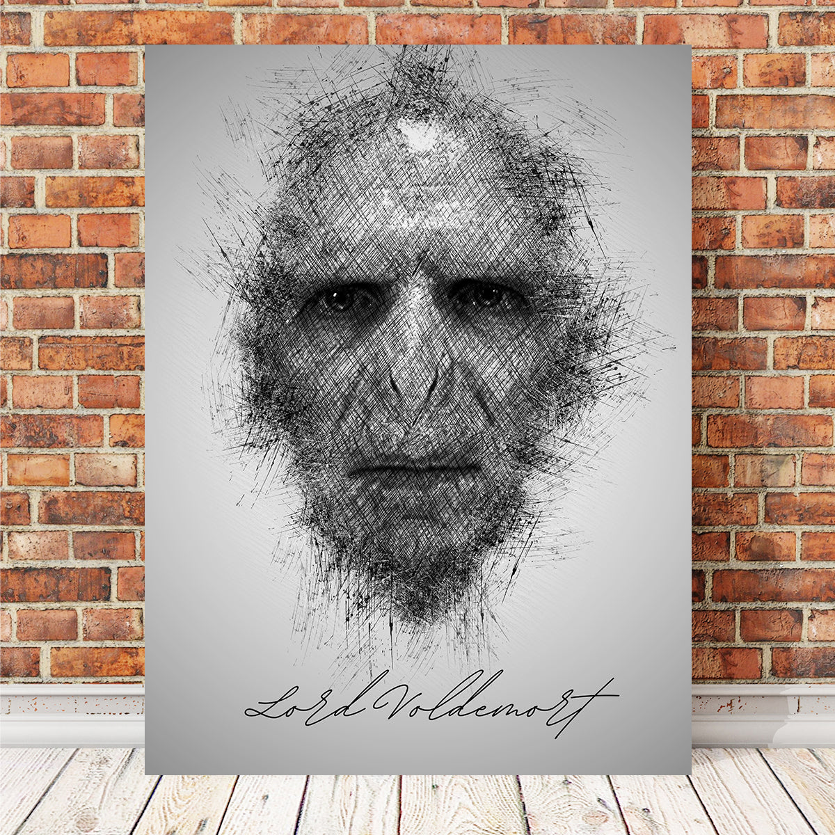 Magical Lord Voldemort Wall Art for Enthusiasts