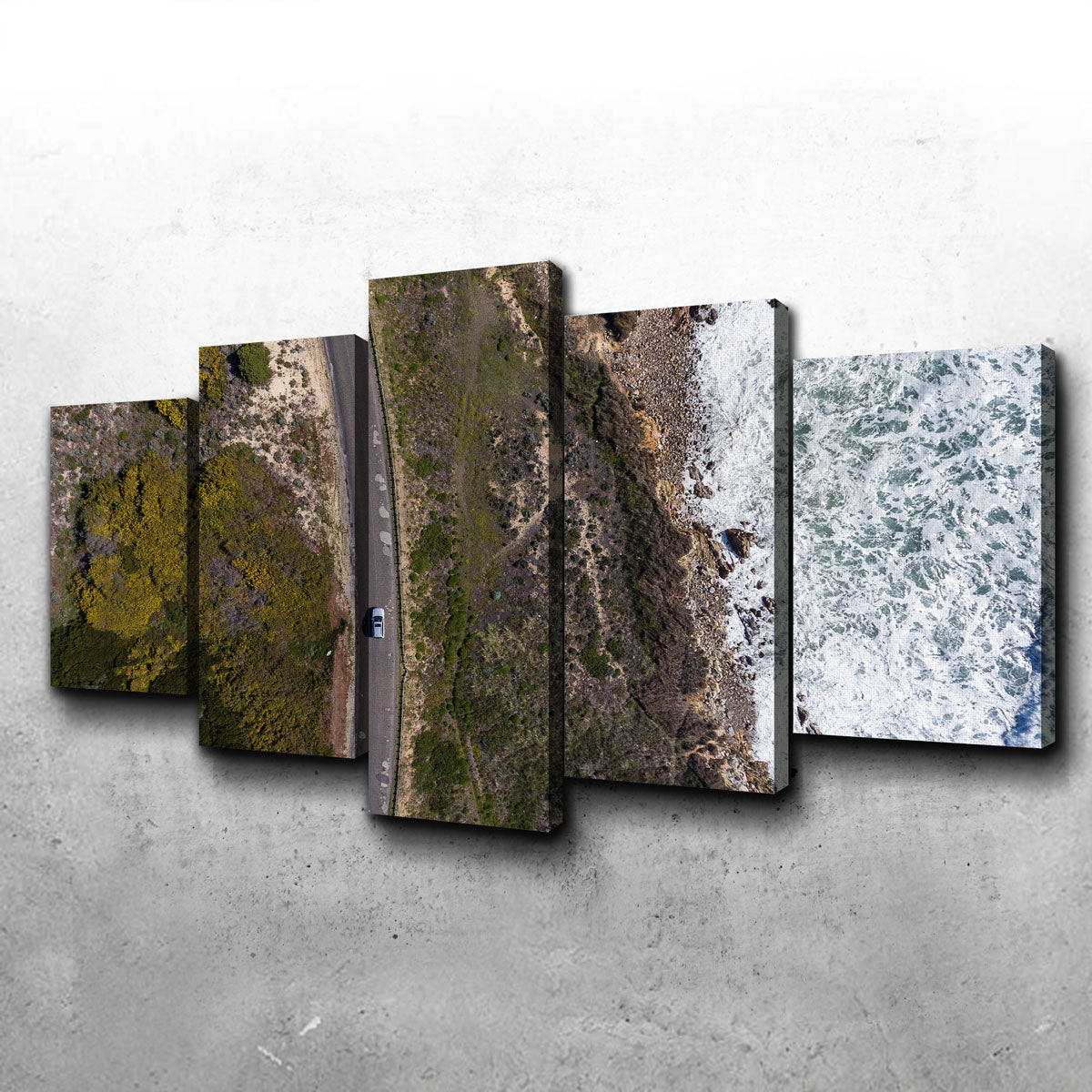 Drive With A View Wall Art - Stunning Sustainable Canvas Artwork
