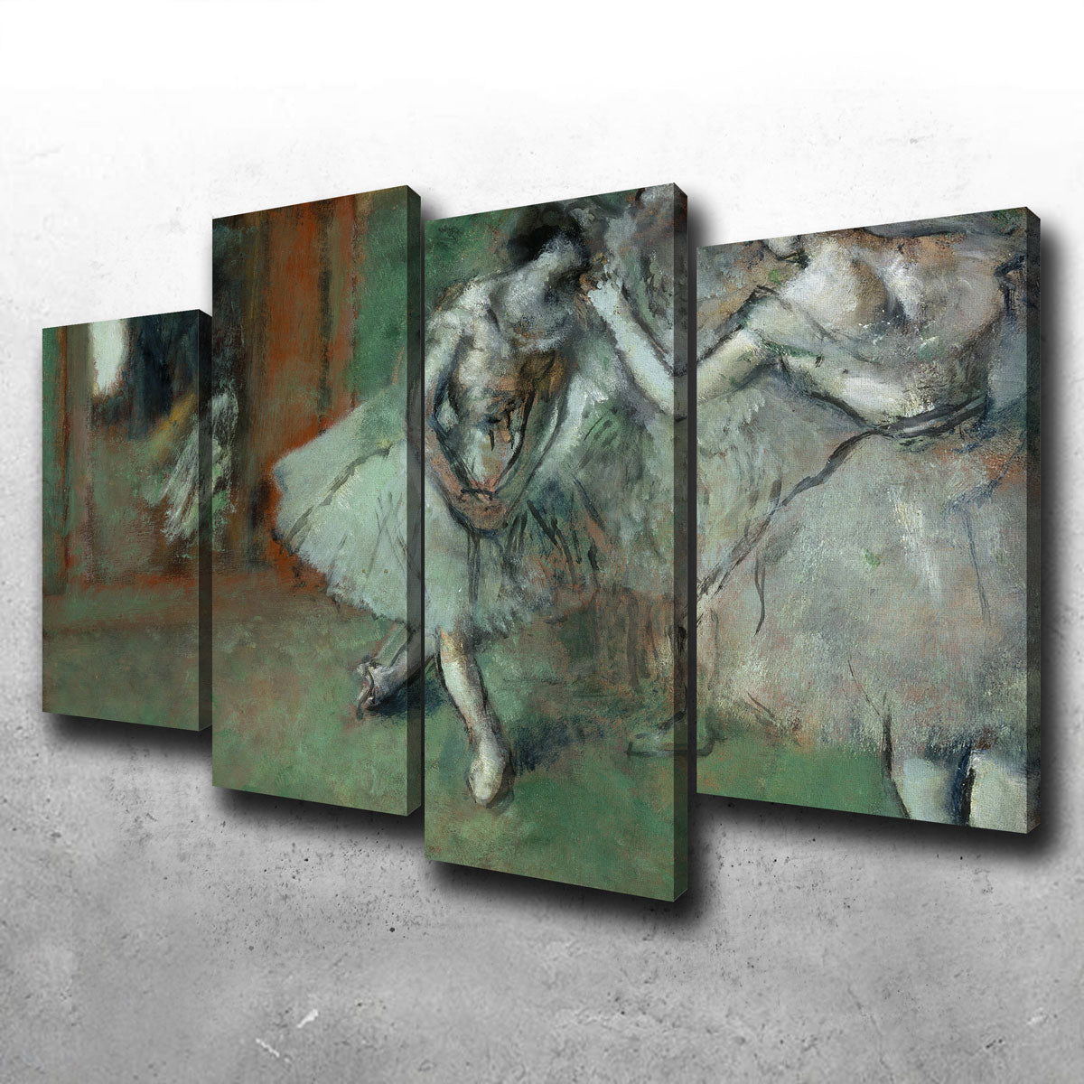 Edgar Degas' Enchanting Group of Dancers Wall Art