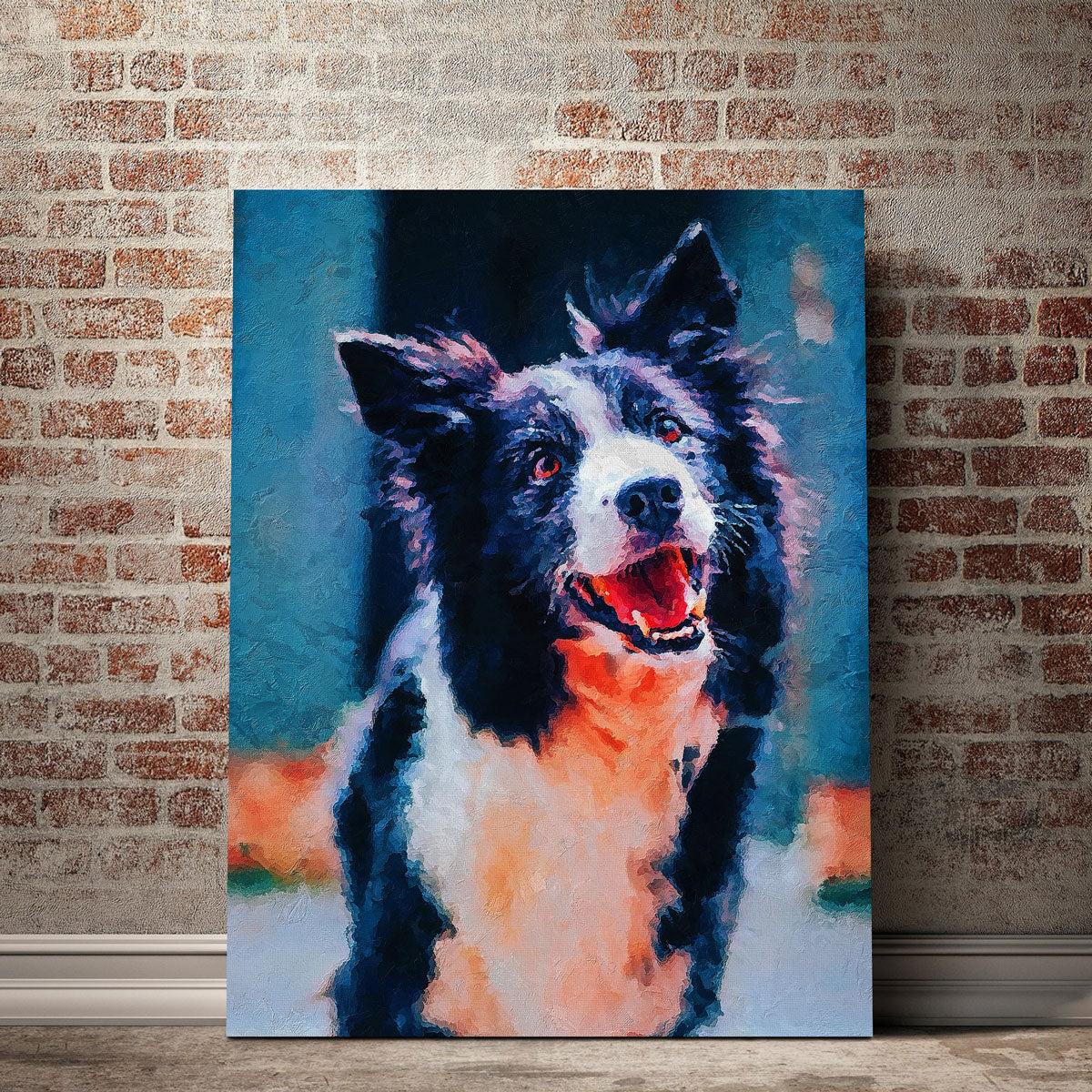 Exquisite DOG 2 PAINTING Wall Art by Gab Fernando