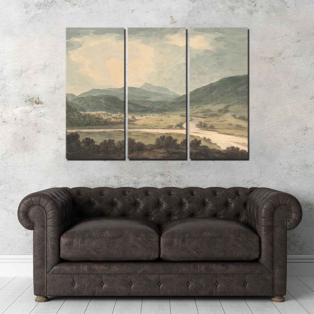 Stunning River Lands Wall Art by Denise Dundon