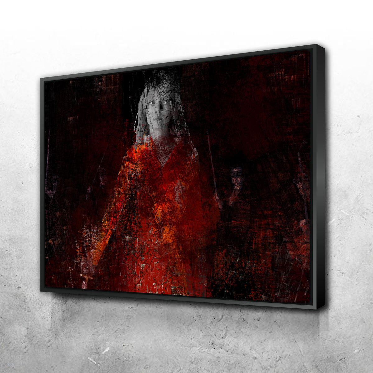 The Bride Vs Yakuza Stunning Wall Art by Andy Brackpool