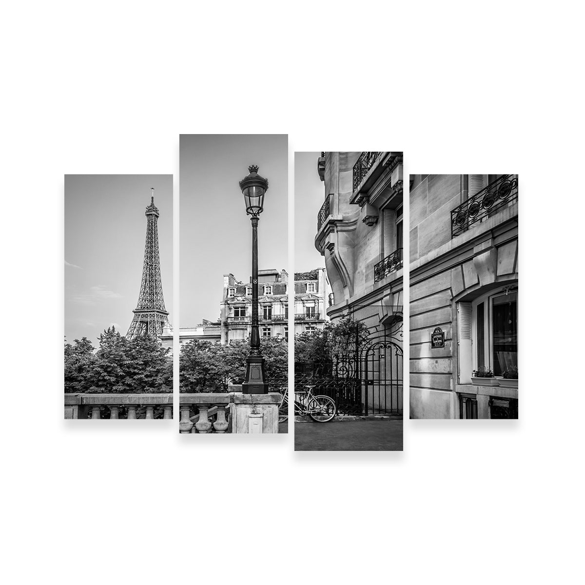 Exquisite Parisian Charme Wall Art by Melanie Viola