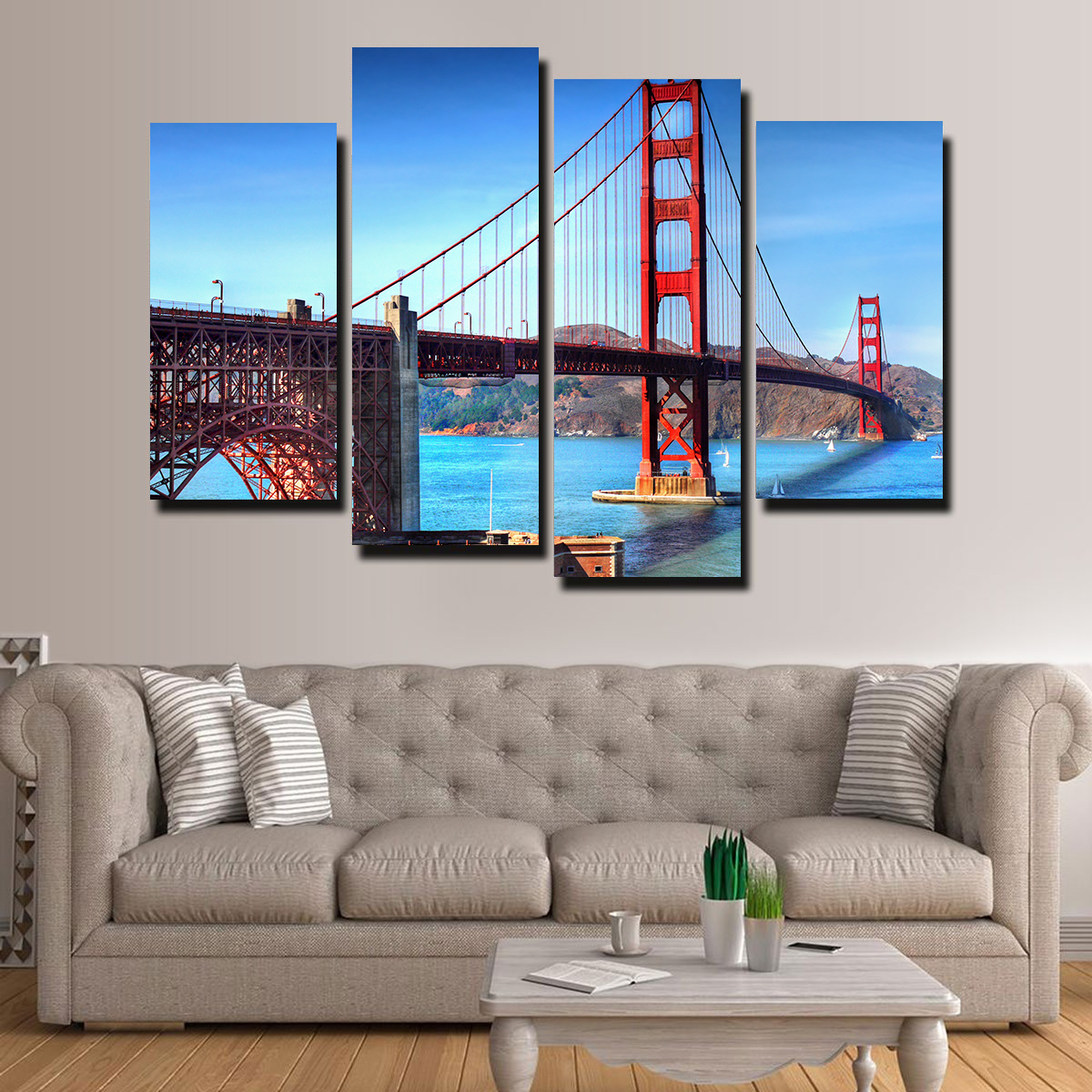 Stunning Golden Gate Bridge Wall Art for Your Home Decor