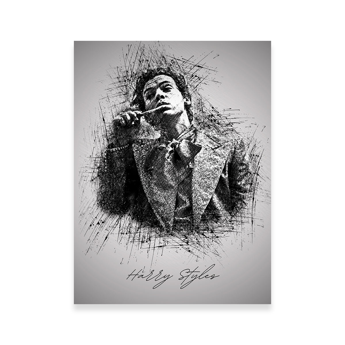 Stunning Harry Styles Wall Art for Brushing Decor