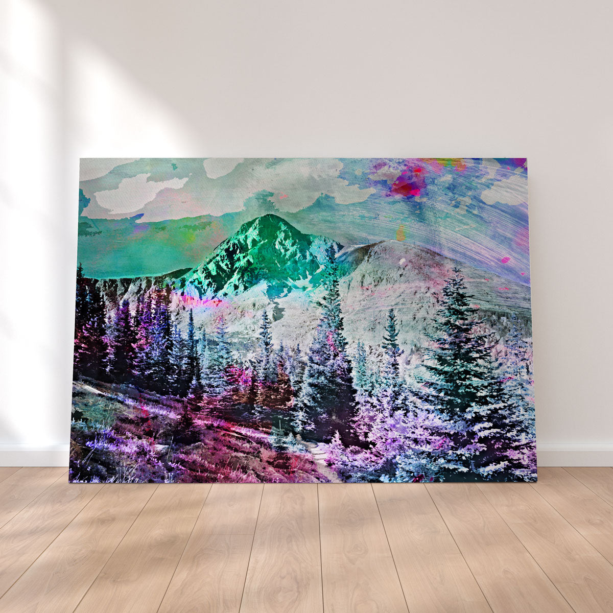 Stunning Abstract Holy Cross Wall Art for Home Decor
