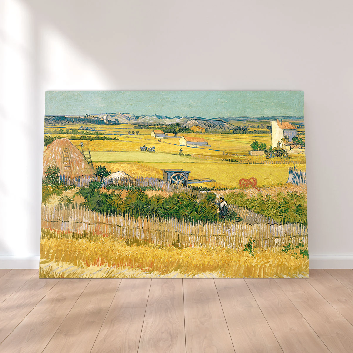 De oogst Vincent van Gogh Wall Art - Museum Quality Canvas Print