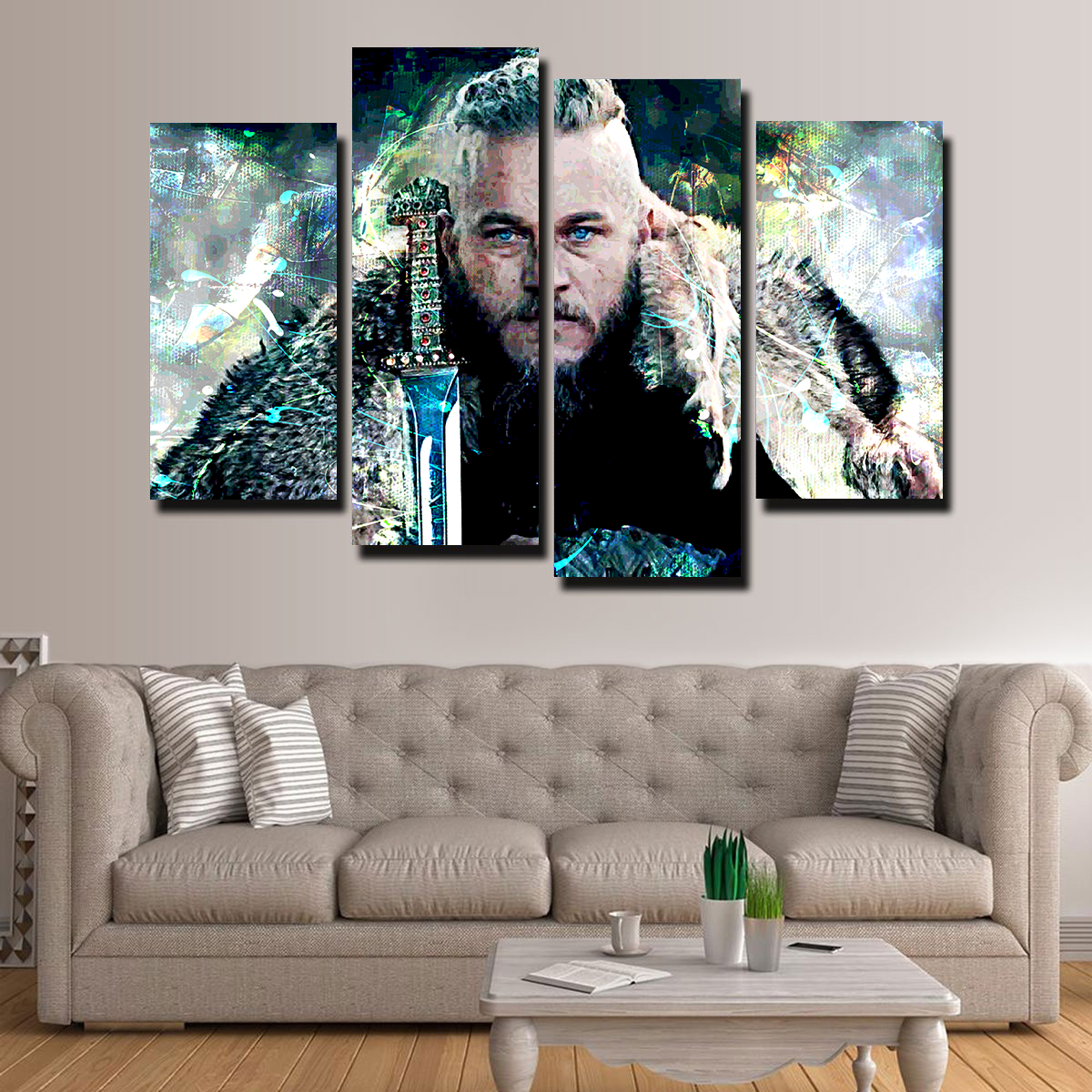 Ragnar Lothbrok High - Quality Wall Art for Home Decor