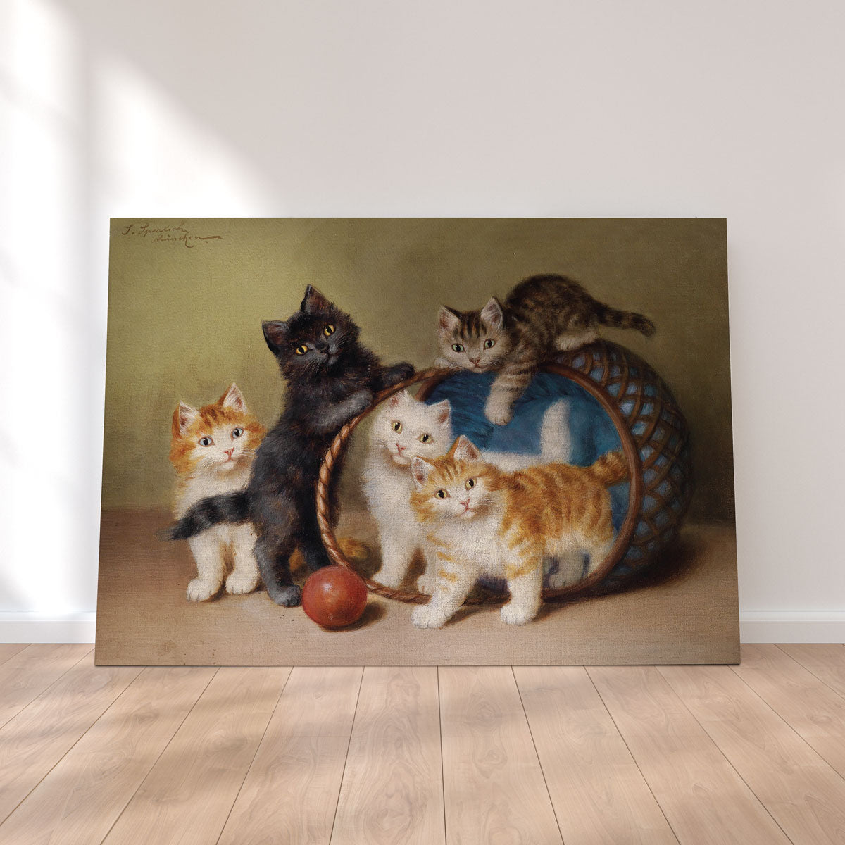 Der Rote Ball Stunning Wall Art by Sophie Sperlich