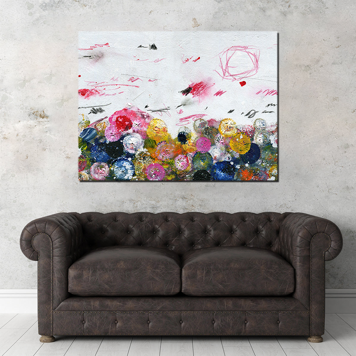 Eye - catching Circle Prints Wall Art by Evgeny Vetrov