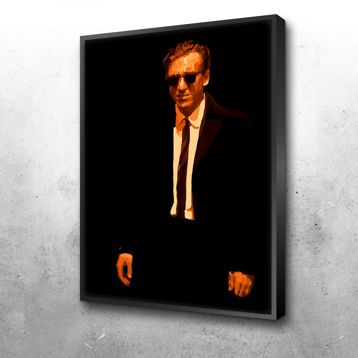 Stunning Orange Wall Art by Andy Brackpool