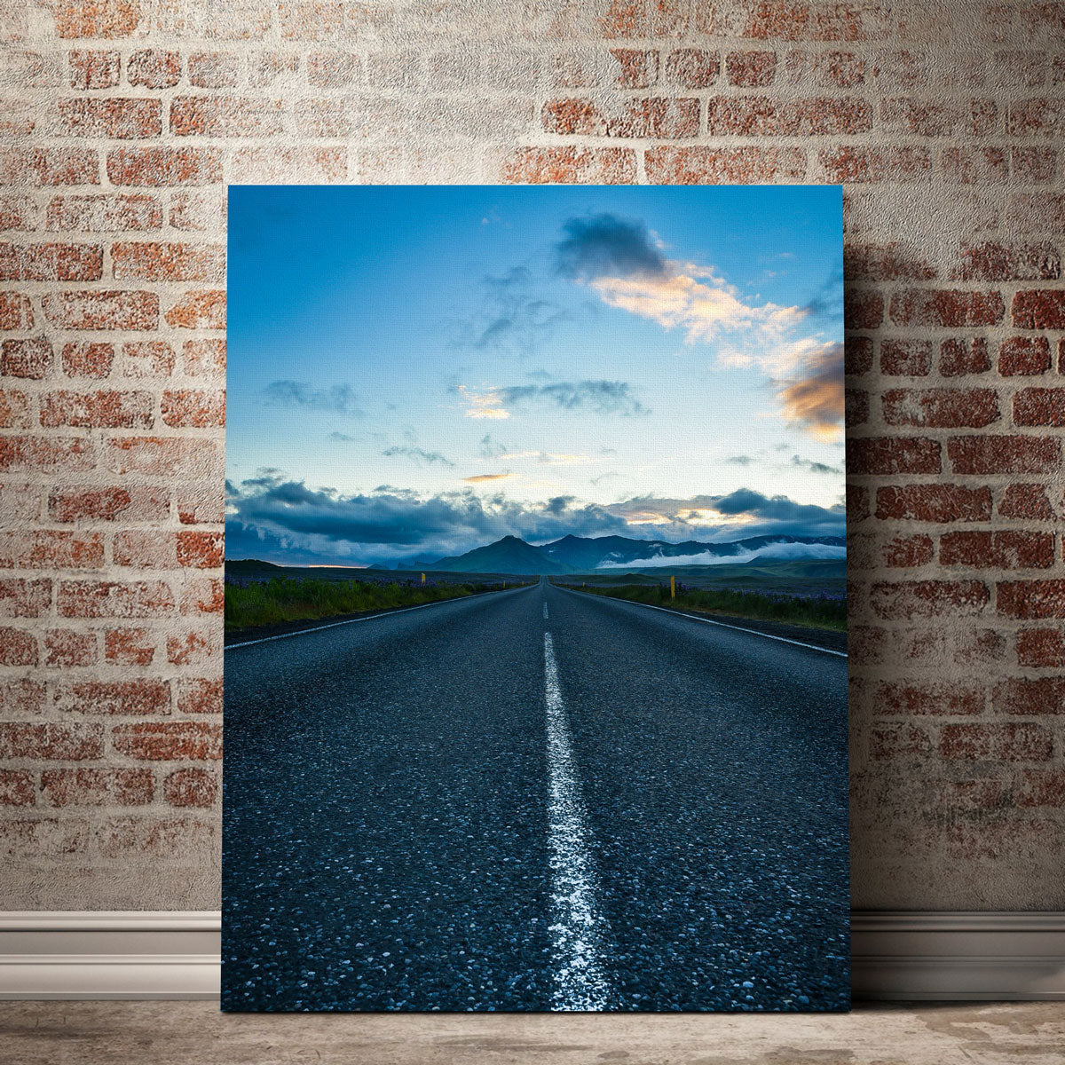 Dennis Maida's Road to Giants High - Quality Canvas Wall Art