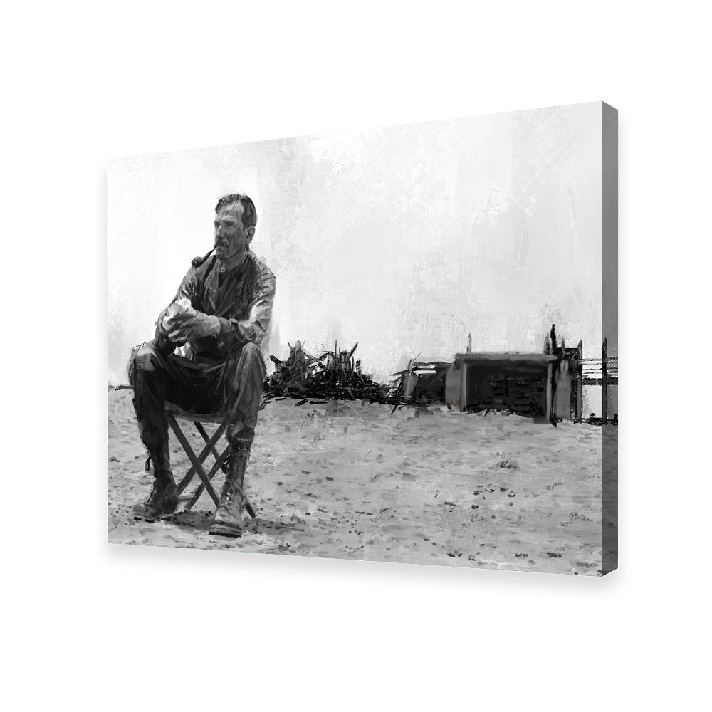 Daniel Plainview - There Will Be Blood Stunning Wall Art by Andy Brackpool