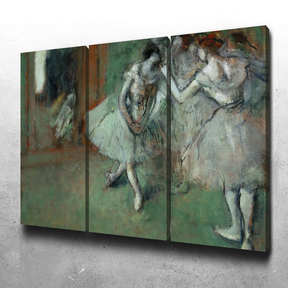 Edgar Degas' Enchanting Group of Dancers Wall Art