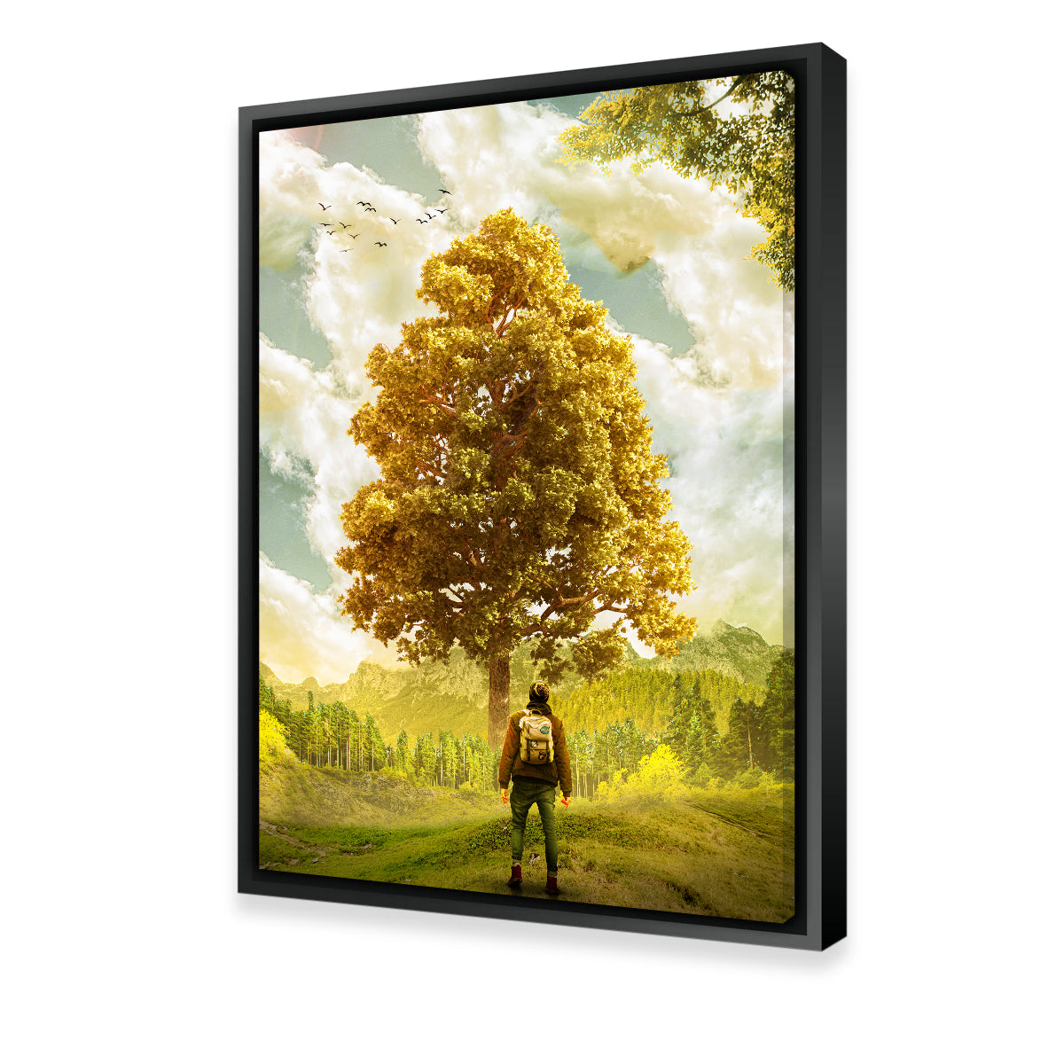 Stunning Elder Man Wall Art by INDOARC