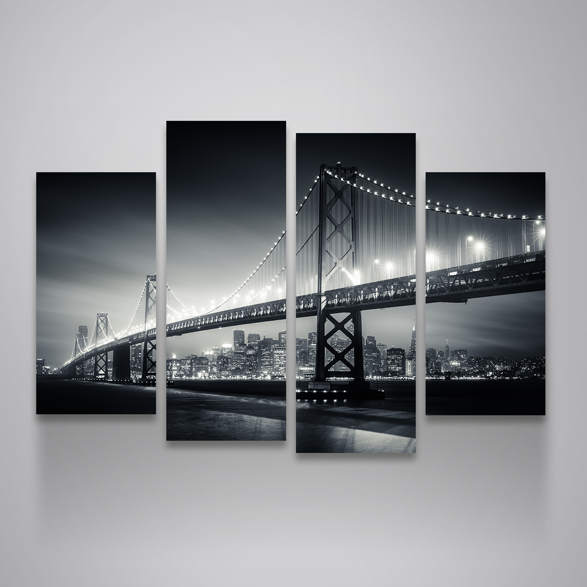 Stunning San Francisco Bay Canvas Wall Art for Home Decor