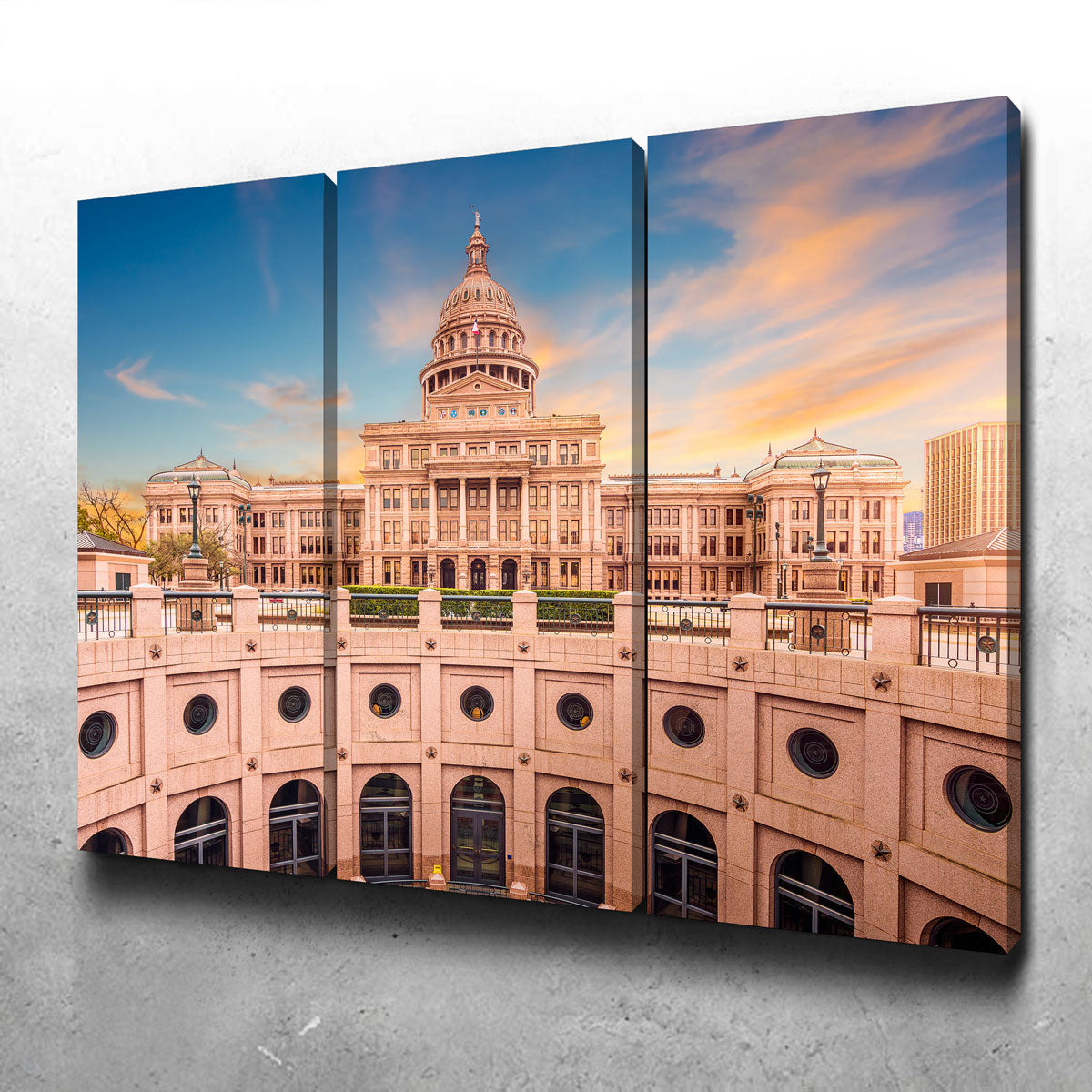 Stunning Texas State Capitol Building Wall Art - Museum-Quality Canvas Prints