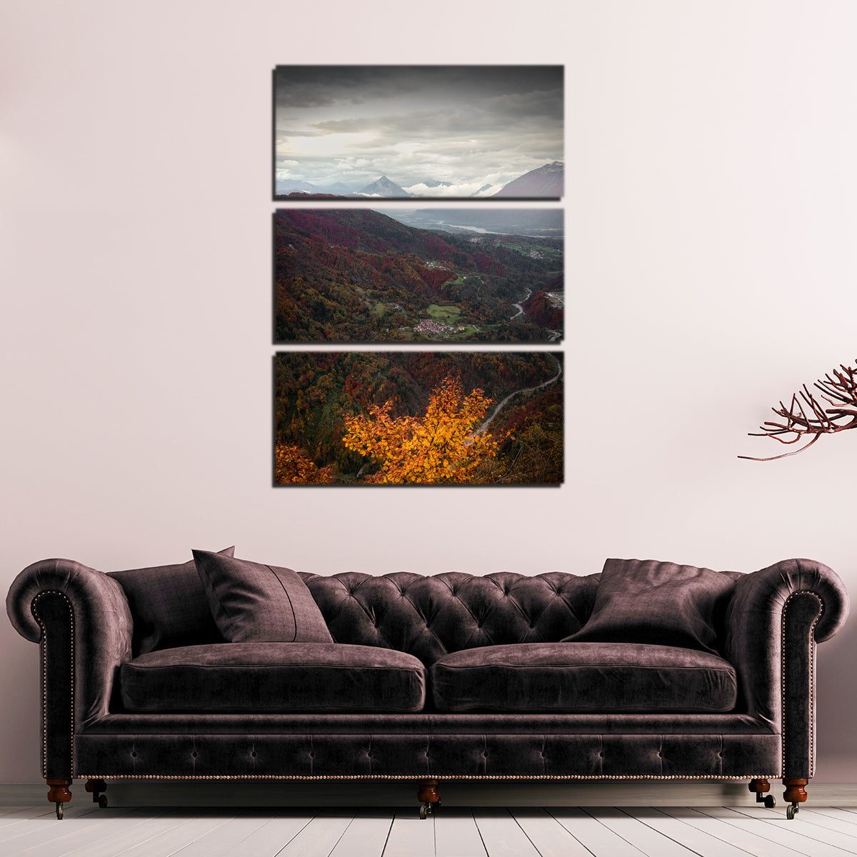 Stunning Passo Pura Autunno Wall Art by Enzo Romano