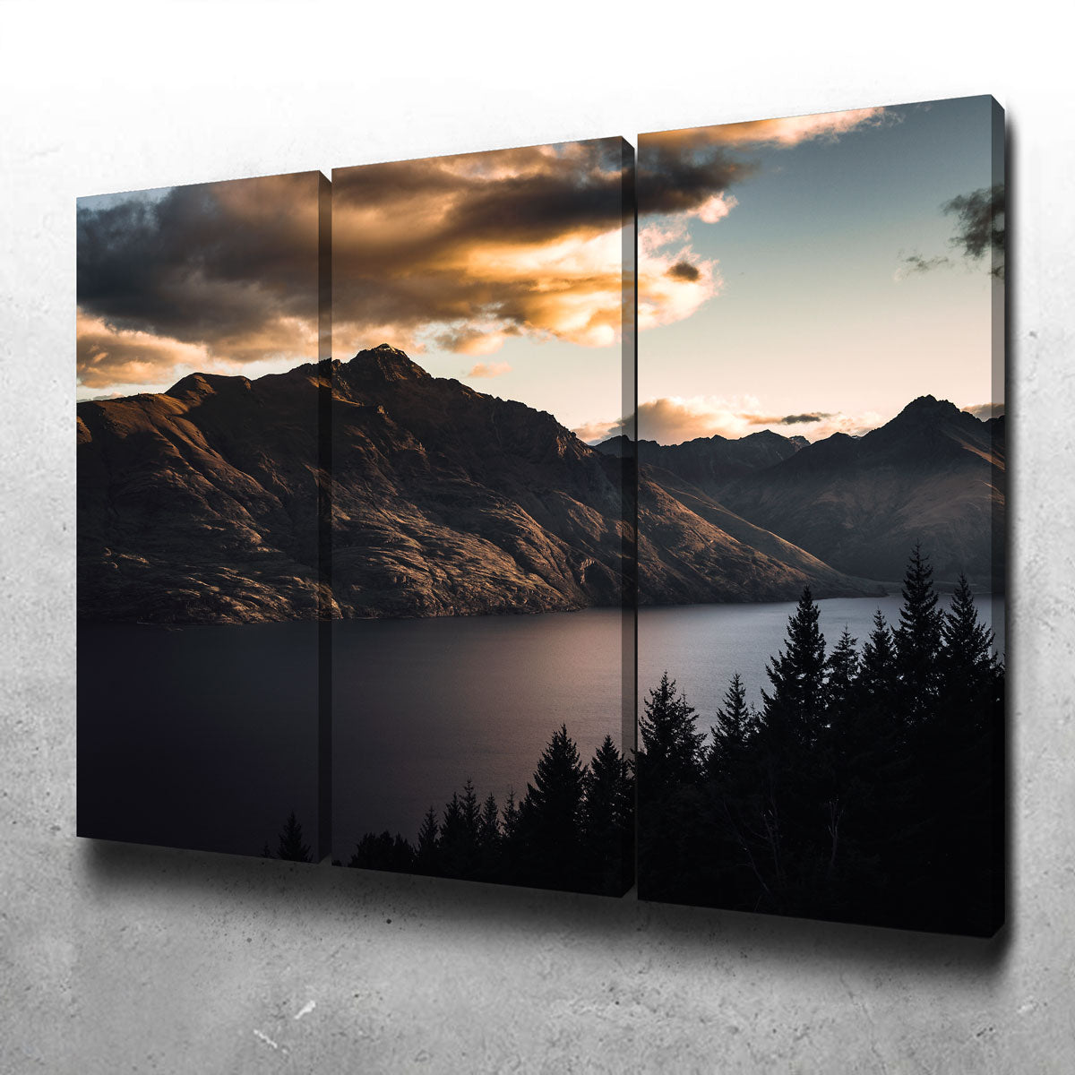 Stunning Otago Peaks Wall Art by Mike Cotton