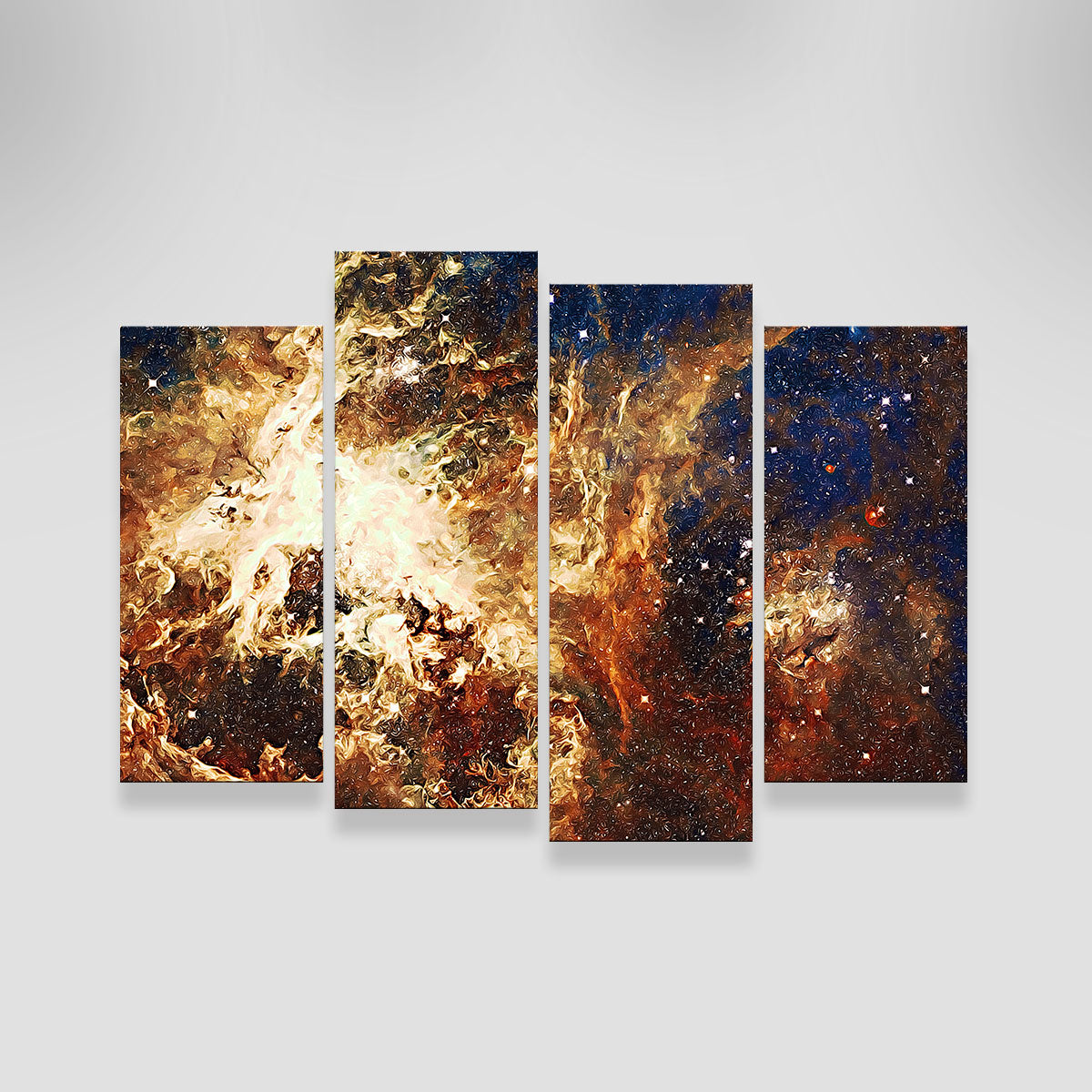 Enchanting Embers Of Stars Wall Art by Denise Dundon