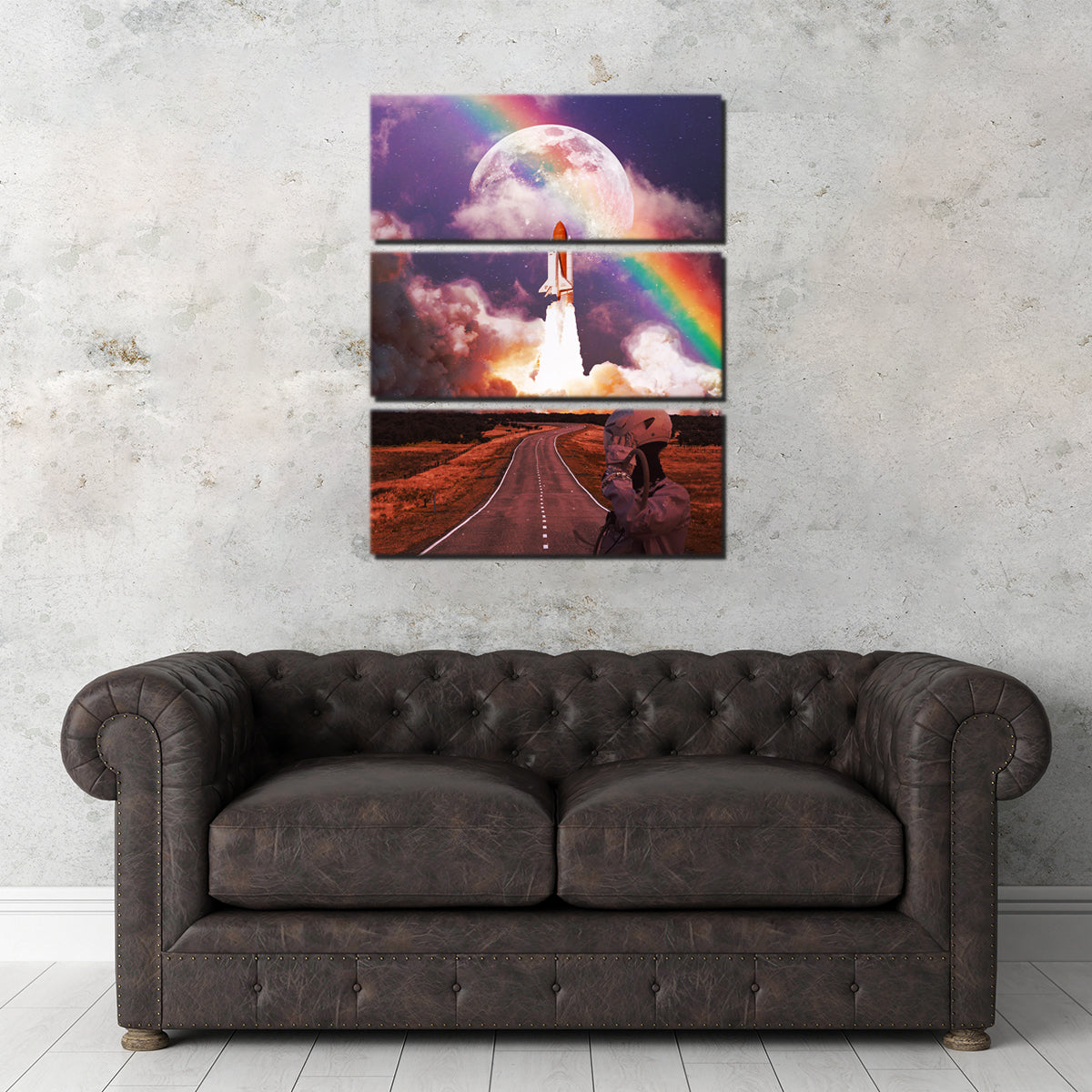 Stunning Rocket Launching Wall Art by RAPart
