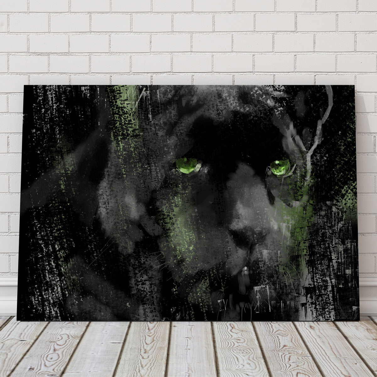 Exquisite Panther Wall Art by Andy Brackpool
