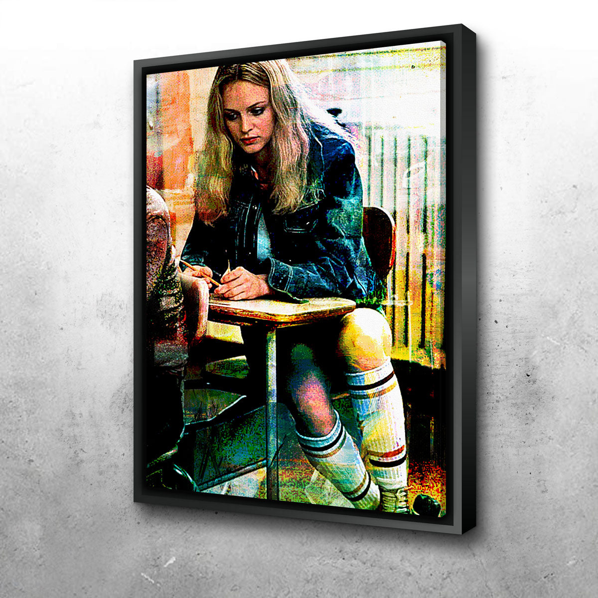 Stylish Rollergirl Wall Art for Trendy Decor