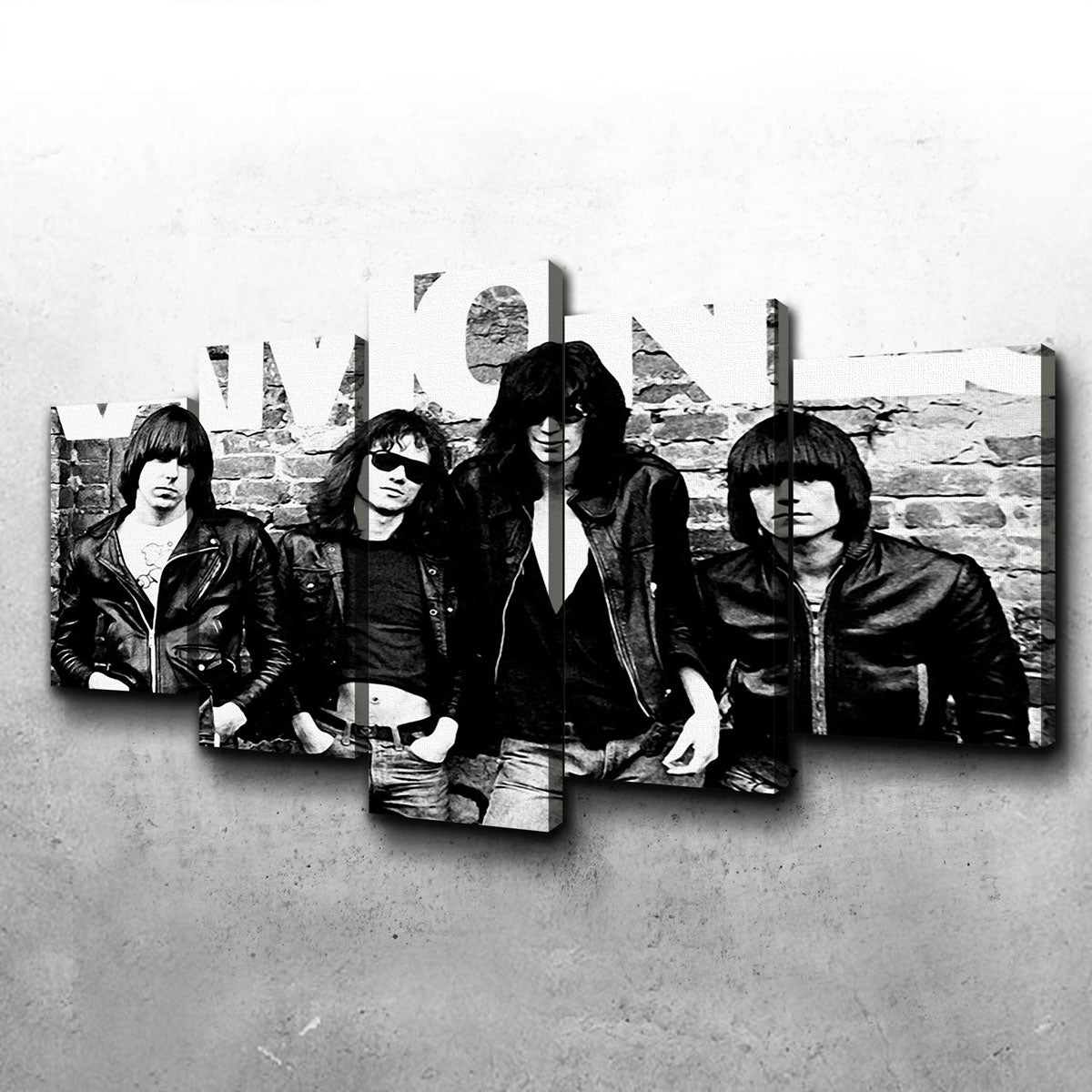 Authentic Ramones Wall Art - Stunning Decor for Music Lovers