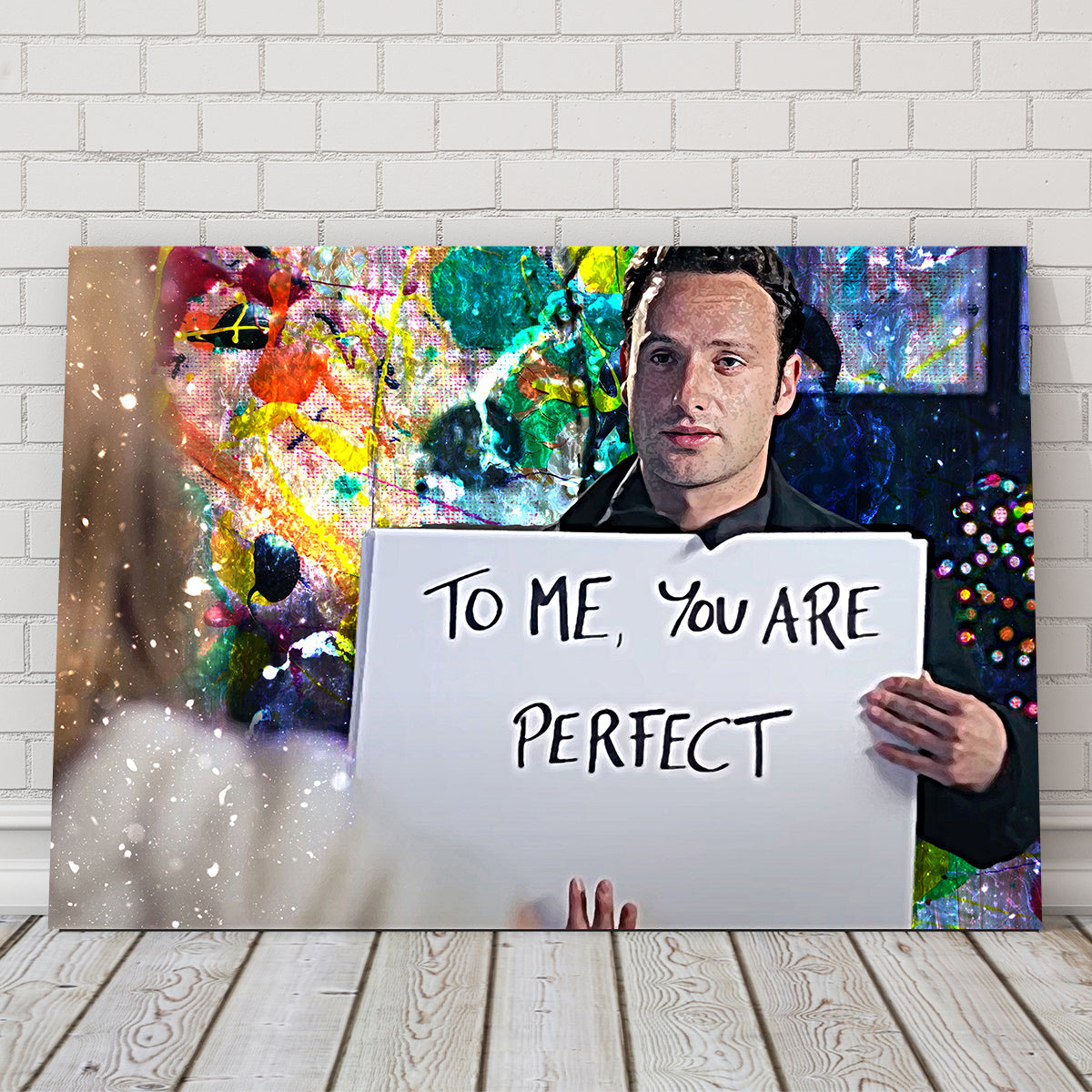 Romantic 'Love Actually' Wall Art for Stunning Home Decor
