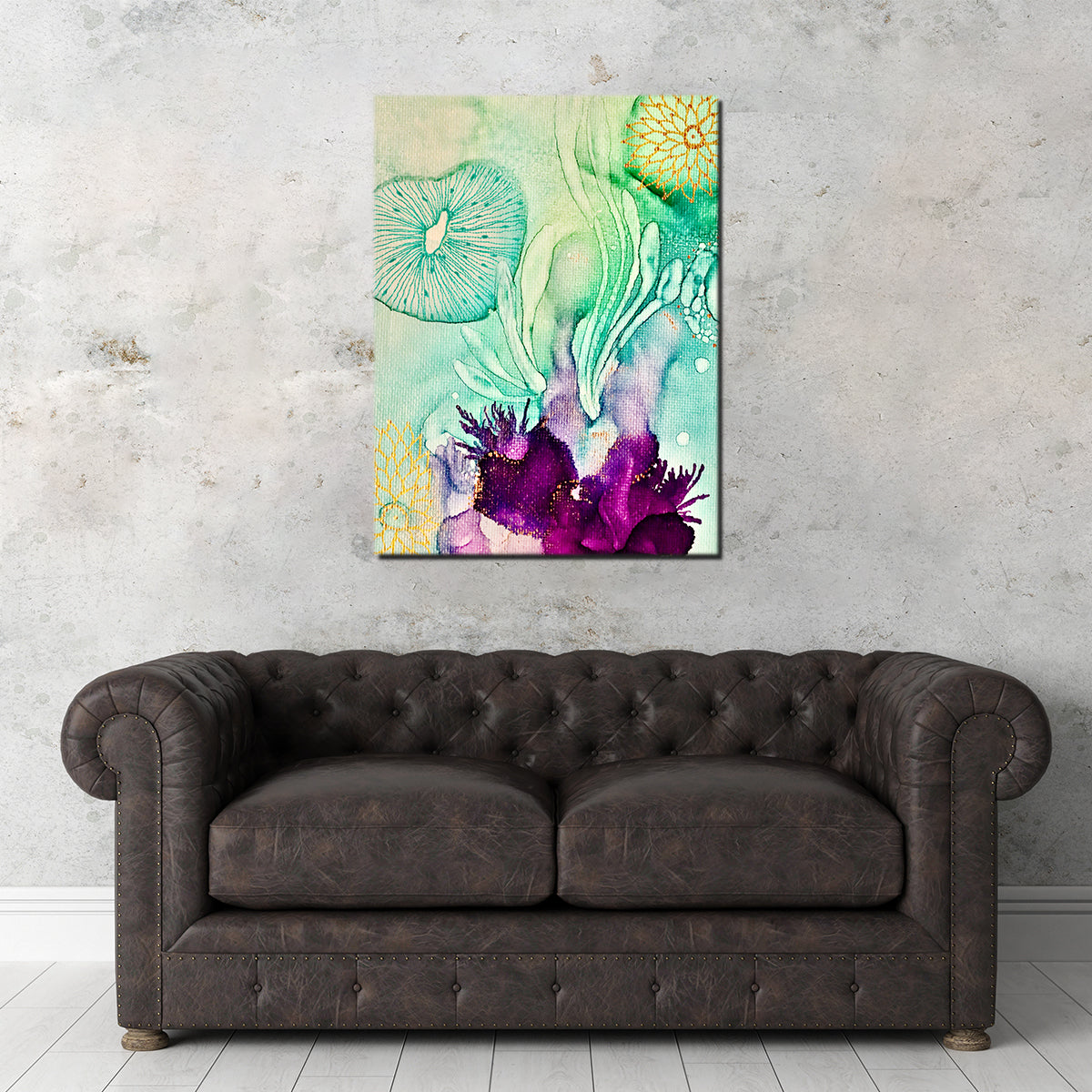 Stunning Emerald Waters Wall Art by Amy Tieman