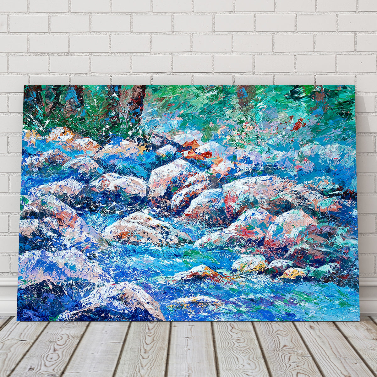 Stunning River Rhapsody Wall Art by Gerry Segismundo